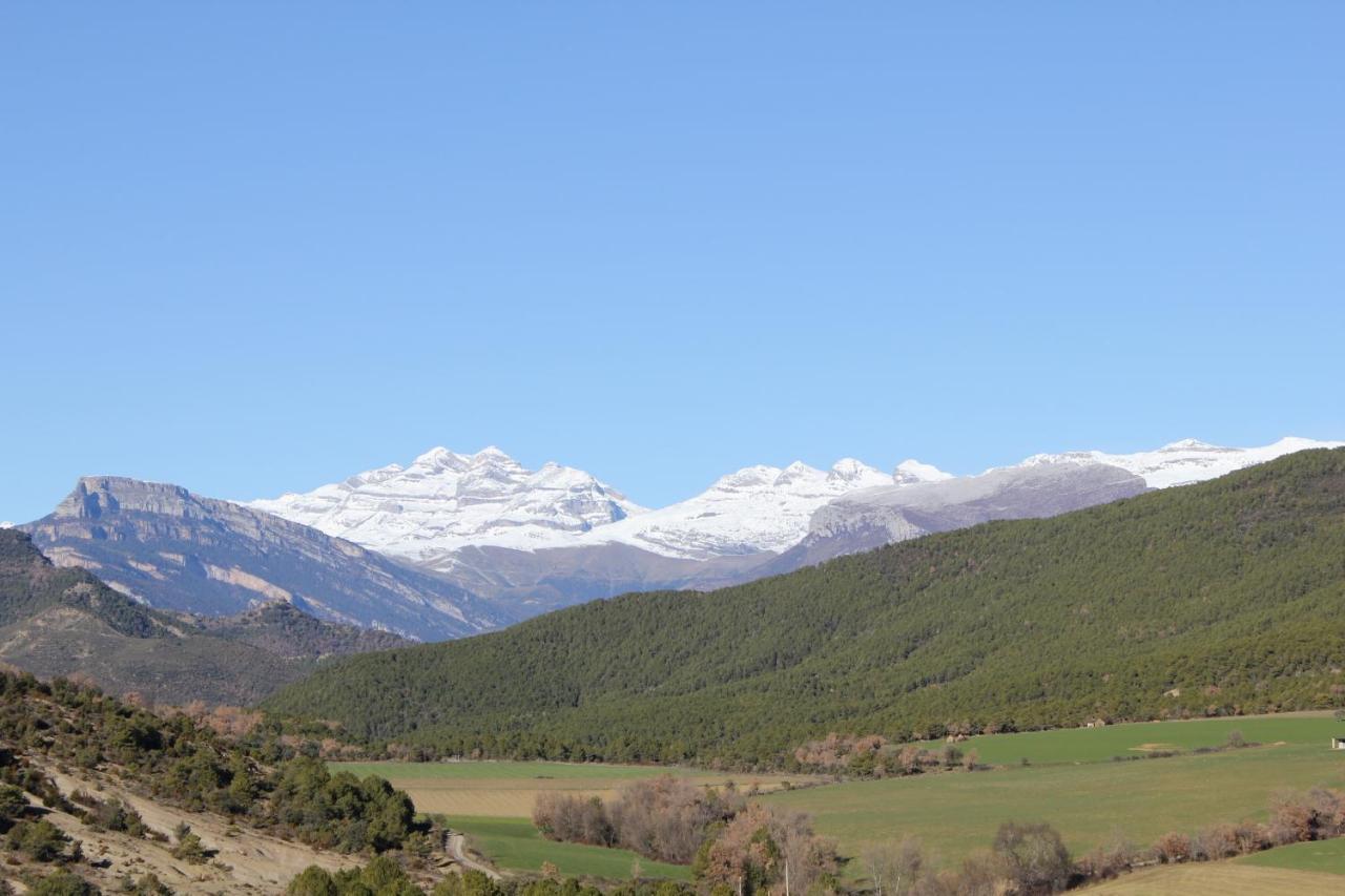 Preciosas Vistas A La Montana, Luminoso Y Acogedor Apartamento El Pueyo de Araguás Exterior foto